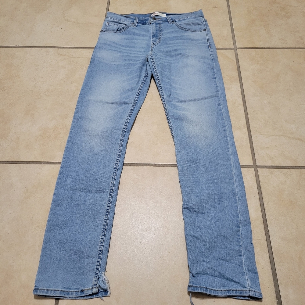 Signature Levi Strauss Men's Slim Jeans Light Blue 30x32